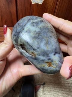 和田玉籽料青花原石