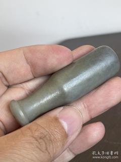 和田玉烟嘴青花白玉烟嘴老烟嘴老玉烟嘴